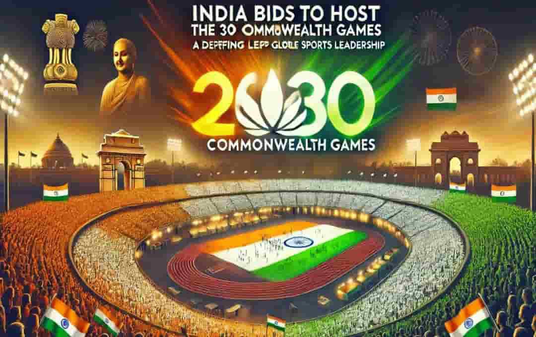 “India bids to host 2030 Commonwealth Games with grand stadium and tricolor theme”