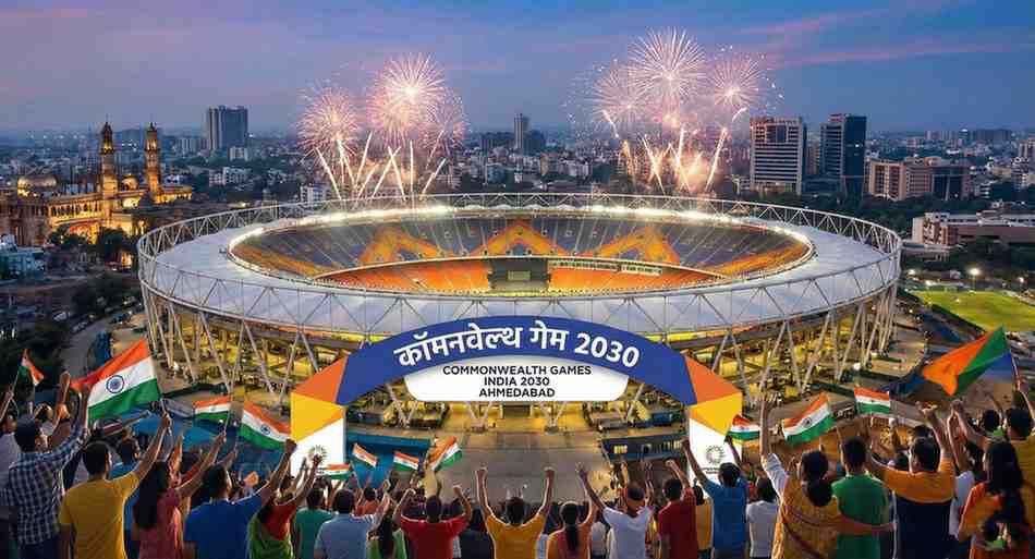 Ahmedabad hosting Commonwealth Games 2030 at Narendra Modi Stadium