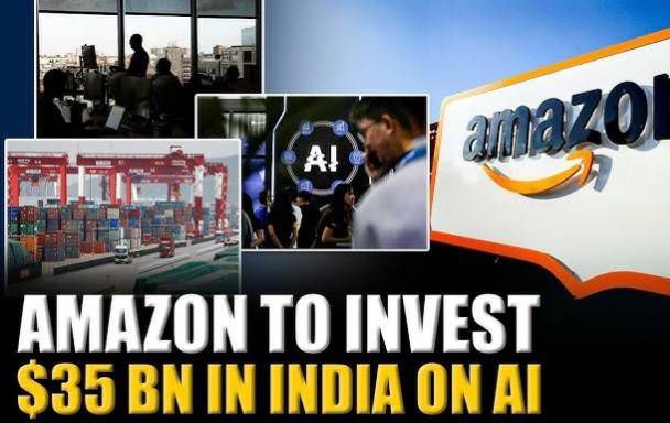 Amazon का $35 Billion India निवेश – AI, Jobs और Digital Growth