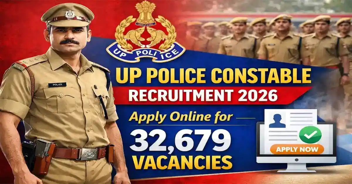 UP Police Constable Vacancy 2026 32679 Posts Apply Online