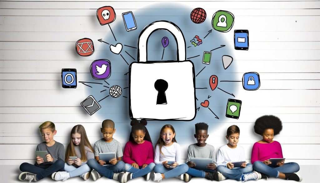 children digital safety social media ban under 15