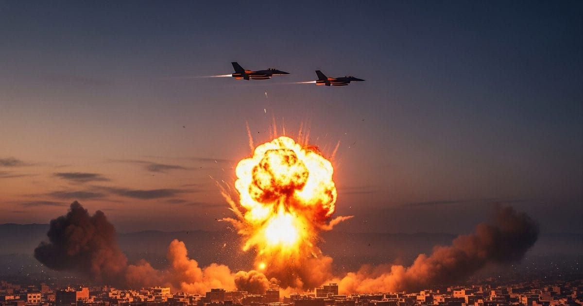 Pakistan airstrike Afghanistan fighter jets explosion city 2026 conflict